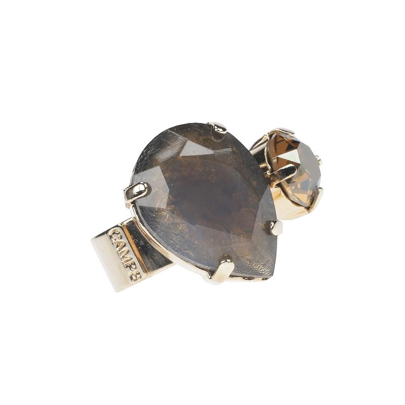 camps & camps ring Grey Metallic Splendour Ring
