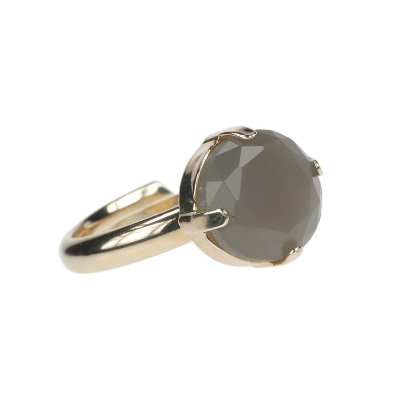 camps & camps ring Light Grey Gem Ring