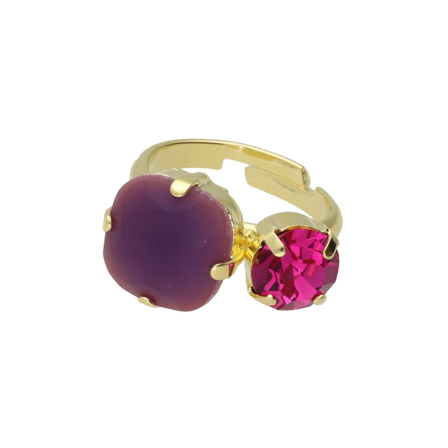 camps & camps ring Matte Amethyst Harmony Ring