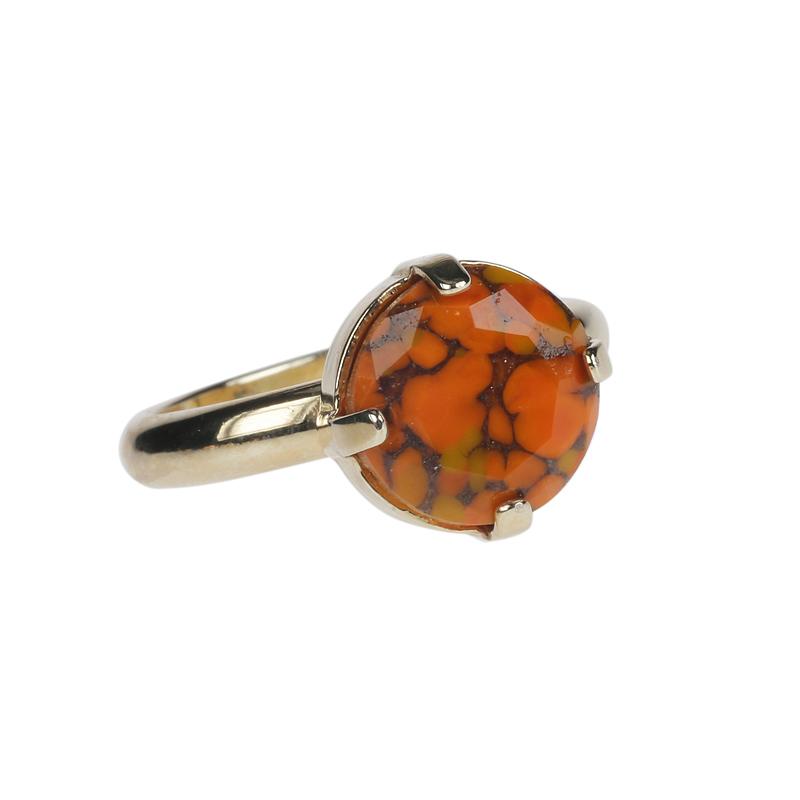 camps & camps ring Orange Glow Gem Ring