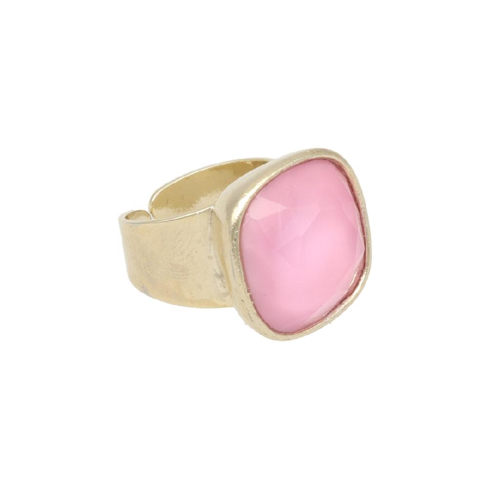 camps & camps ring Square Crystal Ring