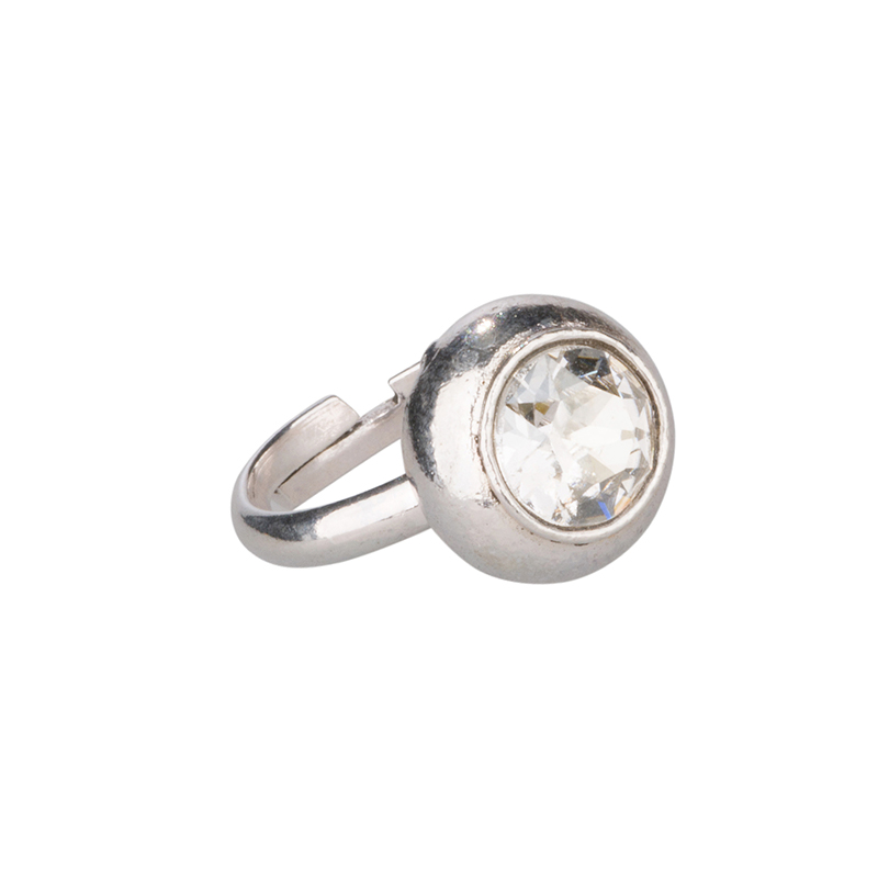 camps & camps ring swarovski silver dust ring