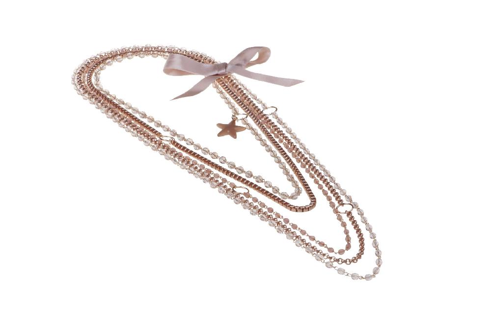 camps & camps Collier Vintage Rose splendour necklace