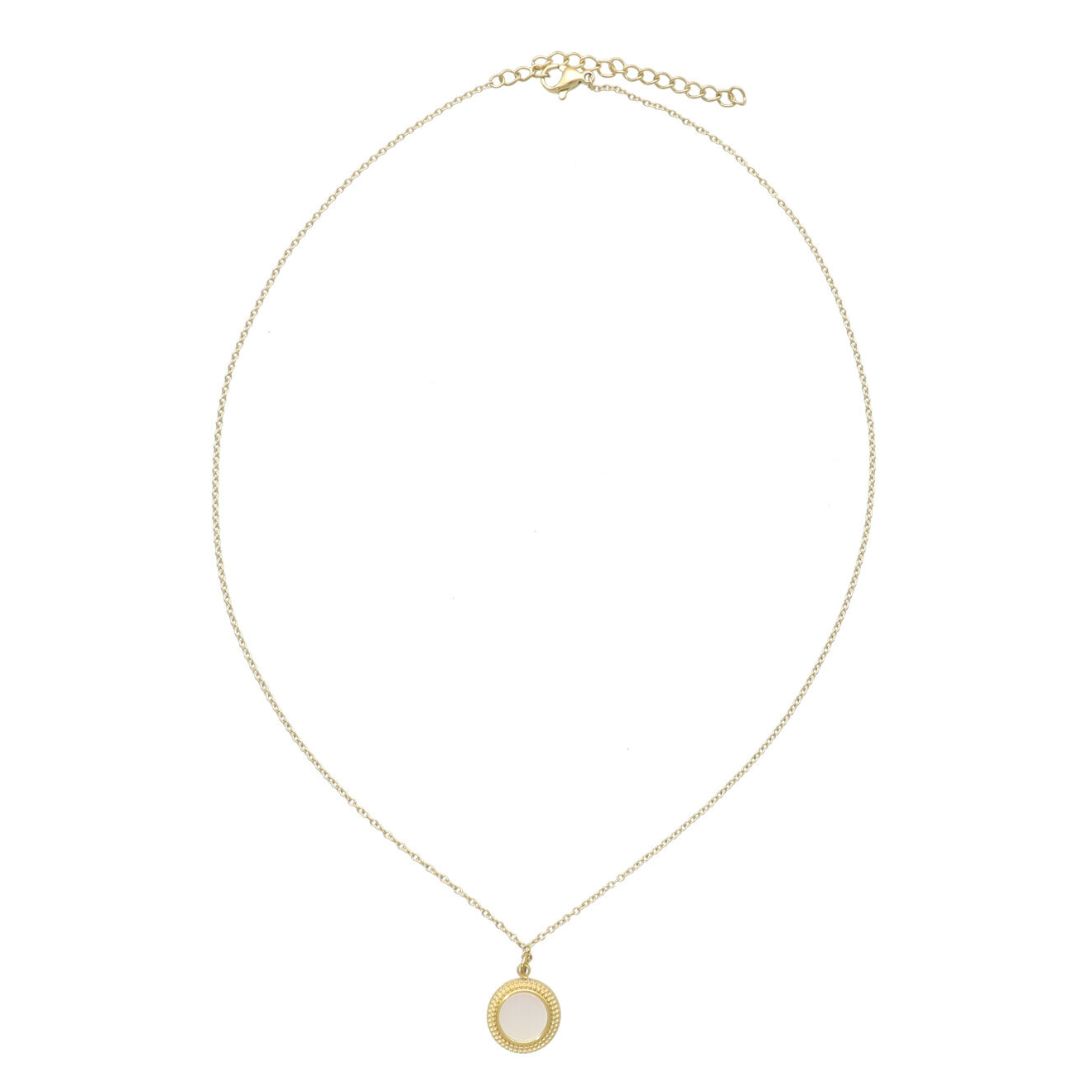 camps & camps ketting Vintage Mother of Pearl Necklace