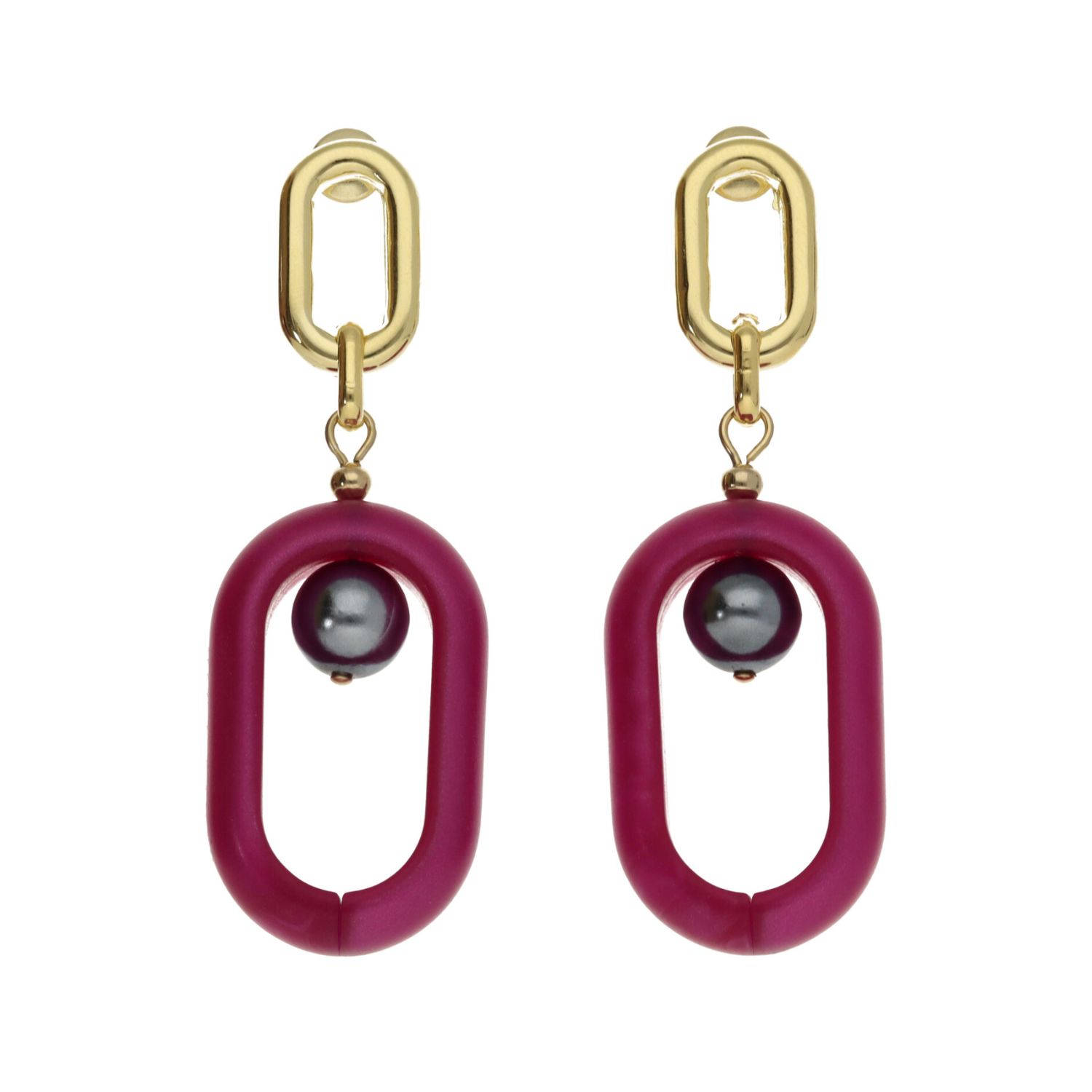 camps & camps oorhangers Everyday Oval Pearl Dangling