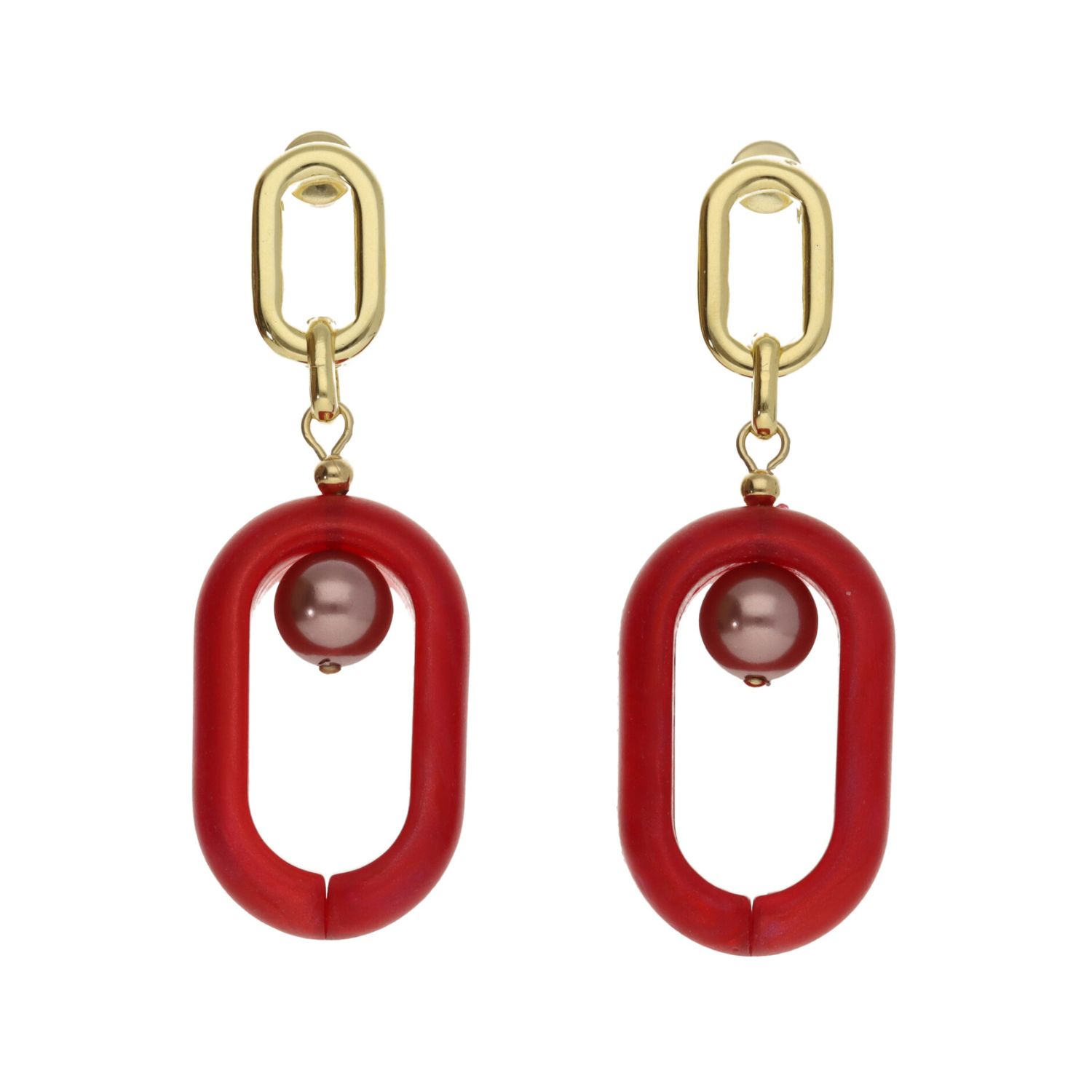 camps & camps oorhangers Everyday Oval Pearl Dangling