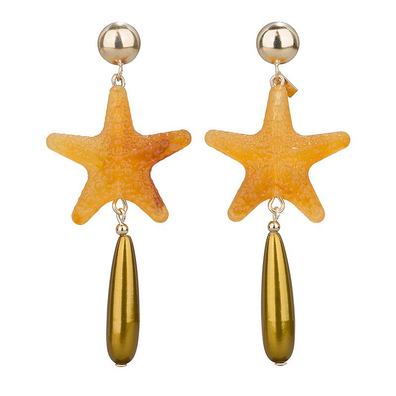 camps & camps oorhangers Marbled starfish chique drops