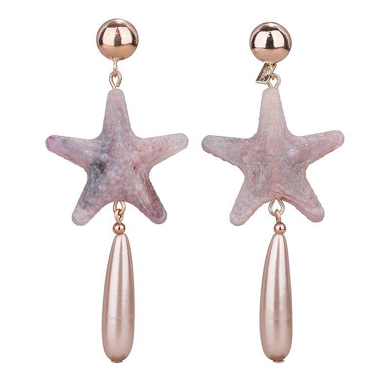 camps & camps oorhangers Marbled starfish chique drops