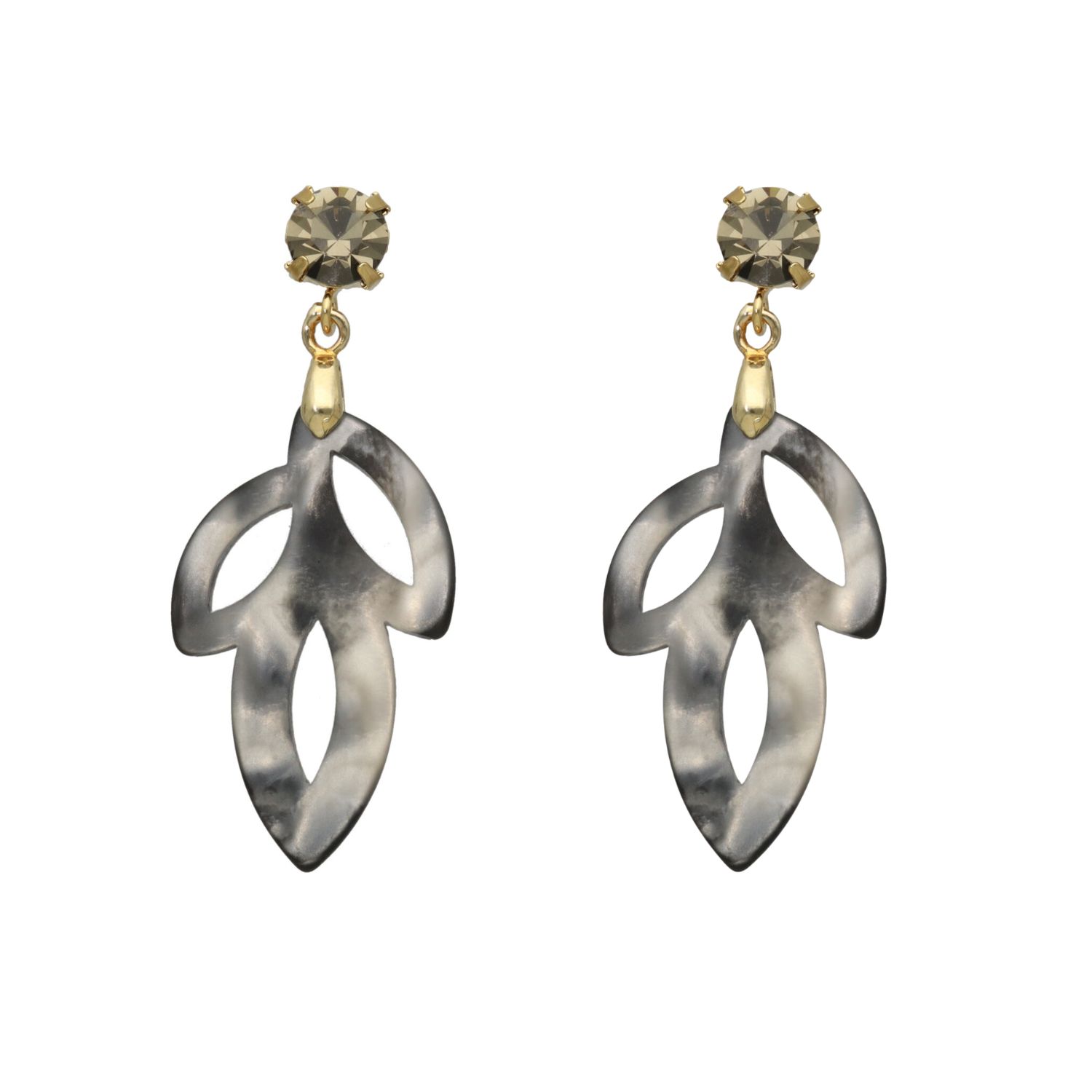 camps & camps oorhangers Swarovski Filigrain Earrings