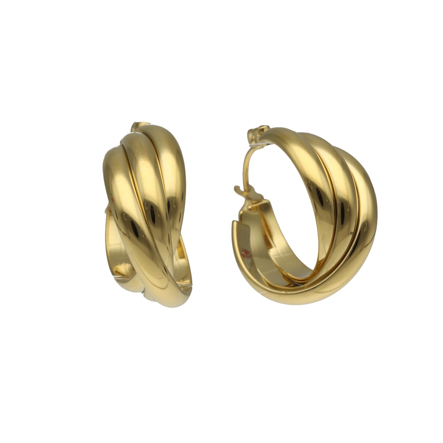 camps & camps oorringen Little Twisted Deluxe Earrings
