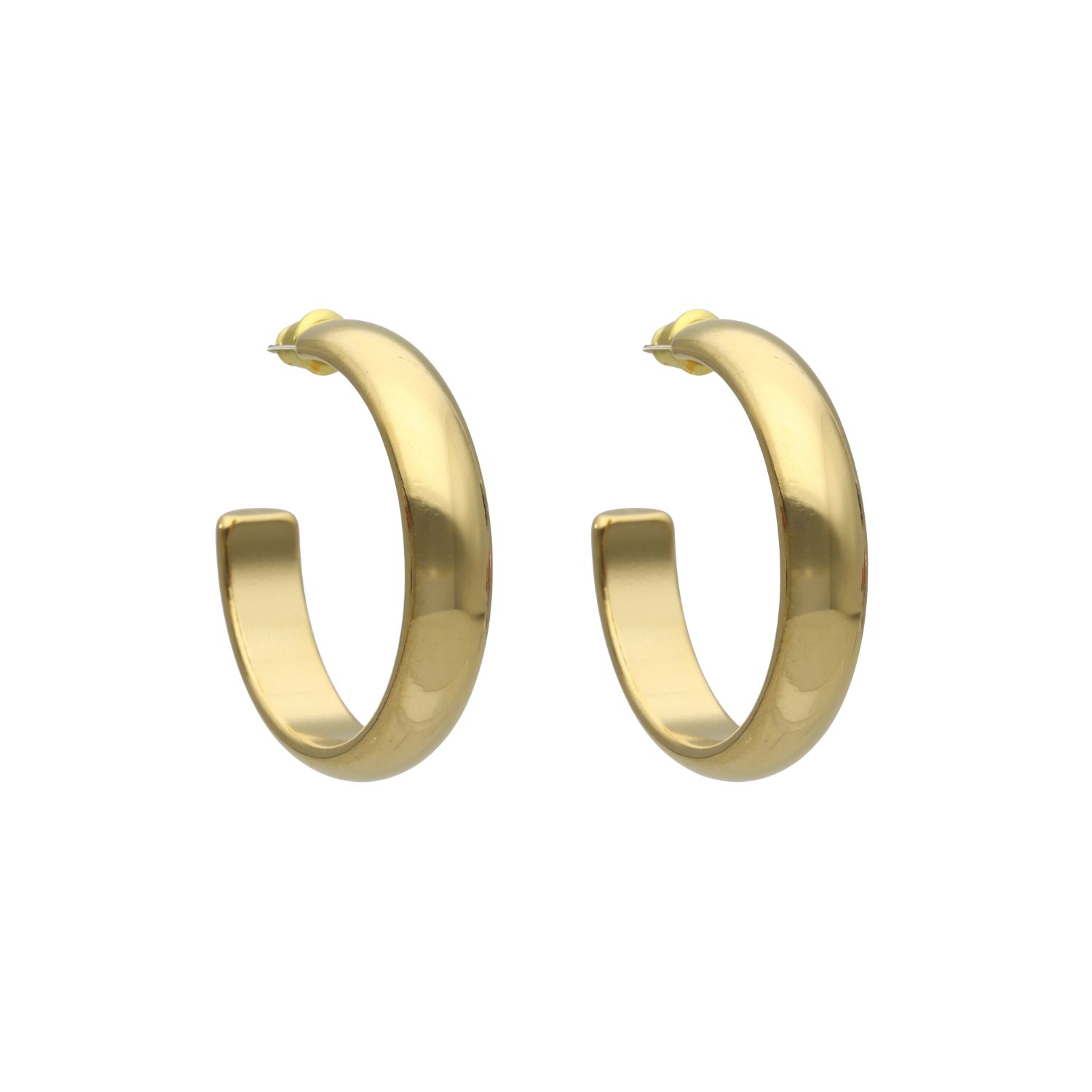 camps & camps oorringen Small Plain and Relief Earrings