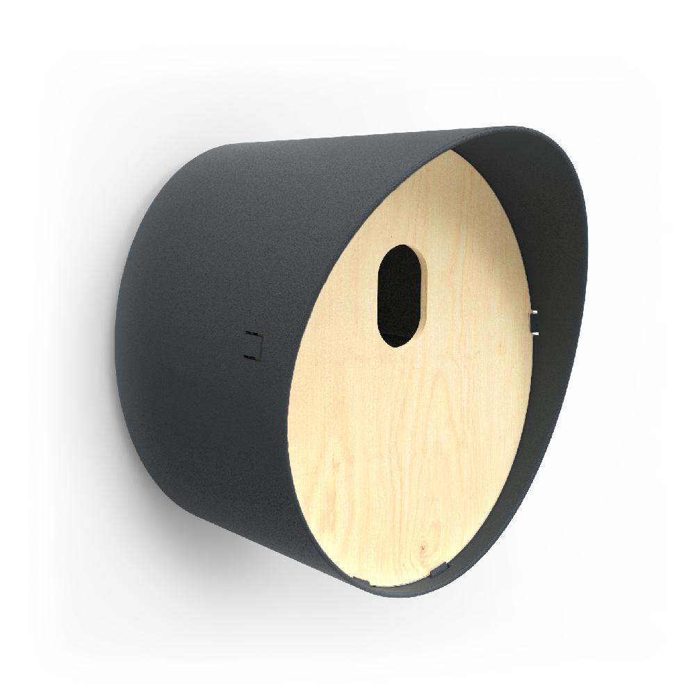 capi europe Bird house 2 Oval 24x19x23 anthracite