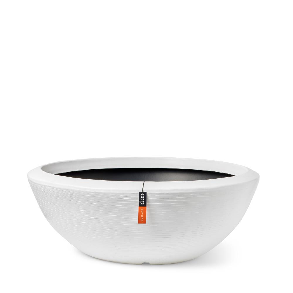 capi europe Bowl low Arc Granite 61x25 white