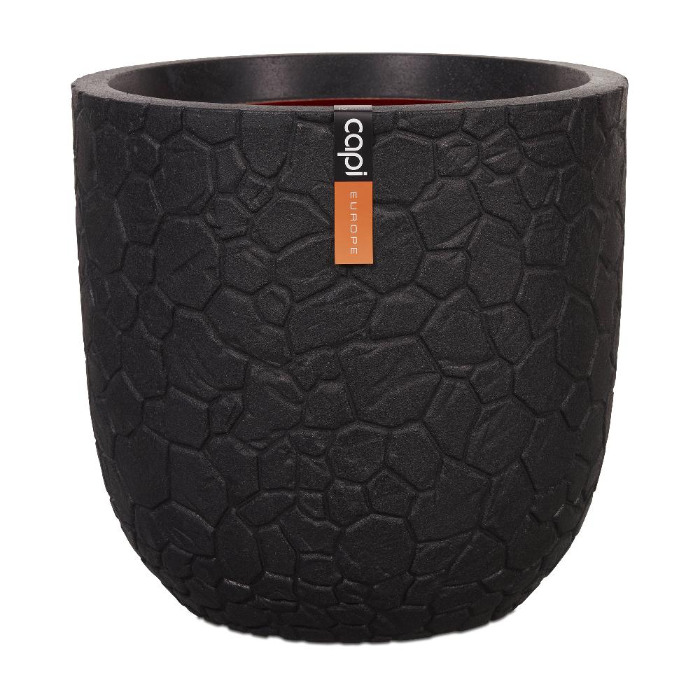 capi europe Planter ball Clay NL 35x34 black