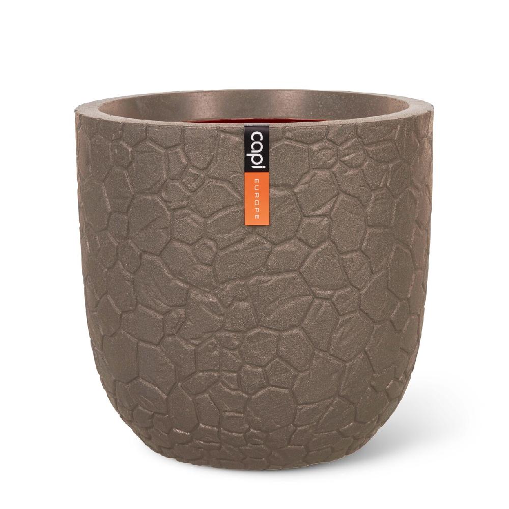 capi europe Planter ball Clay NL 35x34 warm taupe