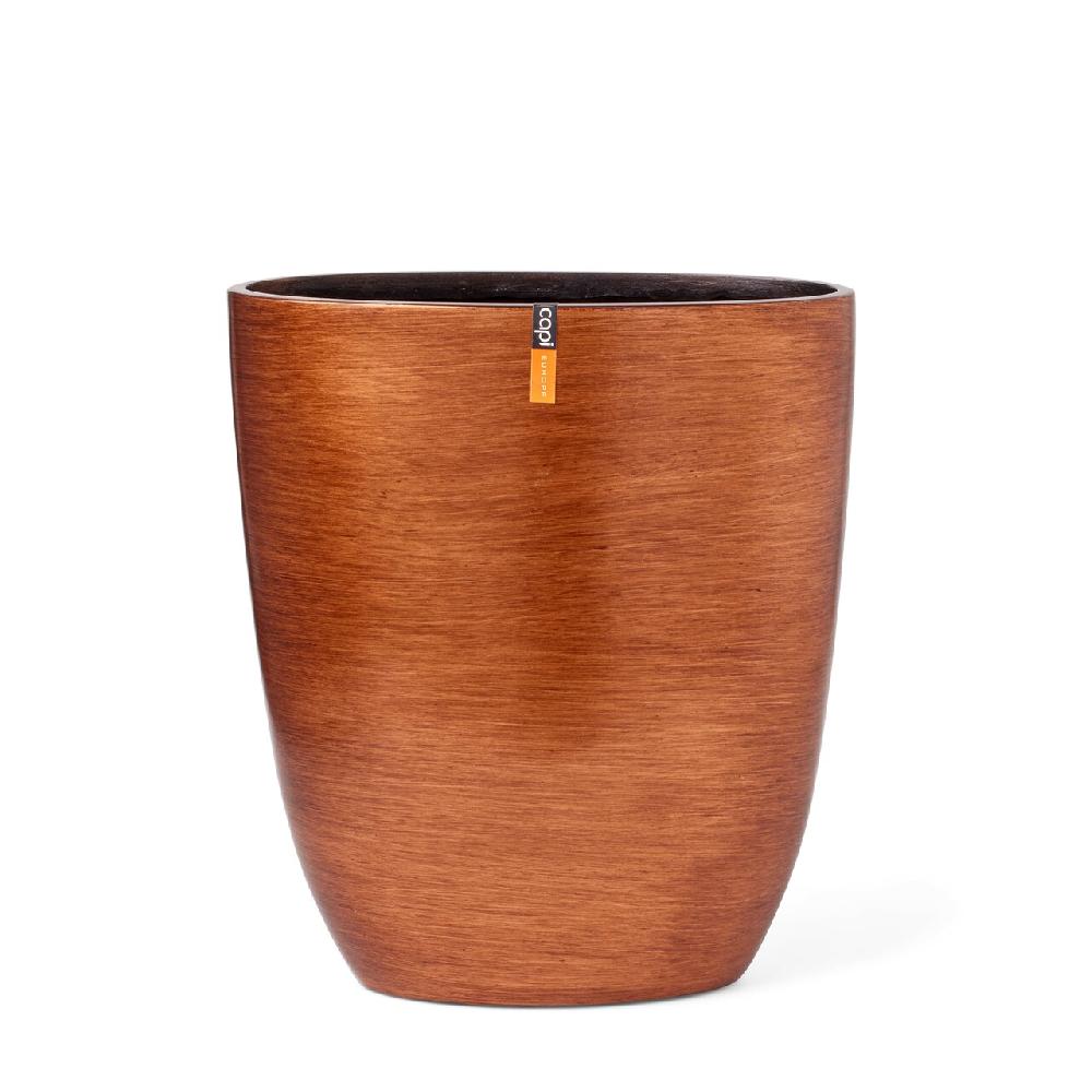 capi europe Planter oval Retro 32x14x37 copper