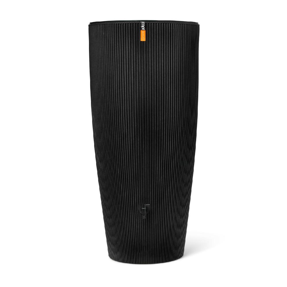 capi europe Rain barrel Groove 330L black