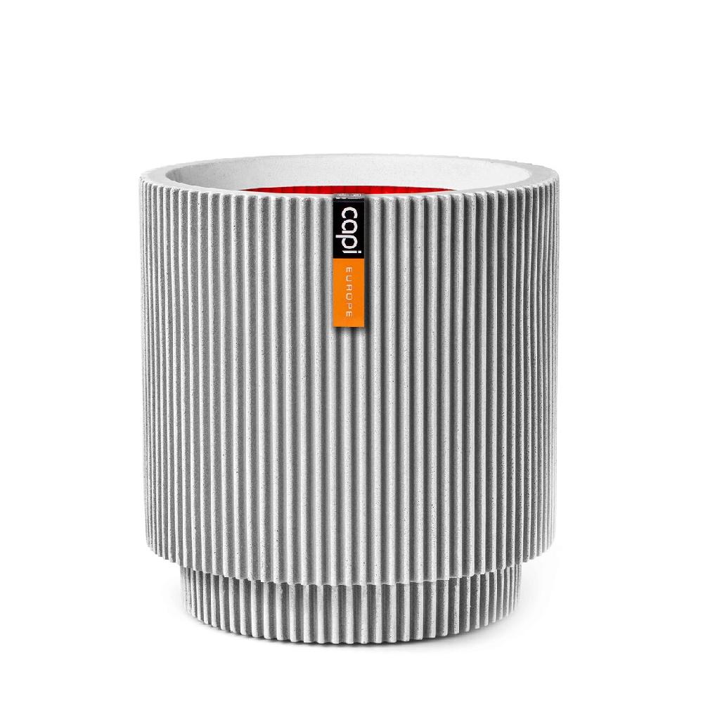 capi europe Vaas cylinder Groove NL 36x38 ivory