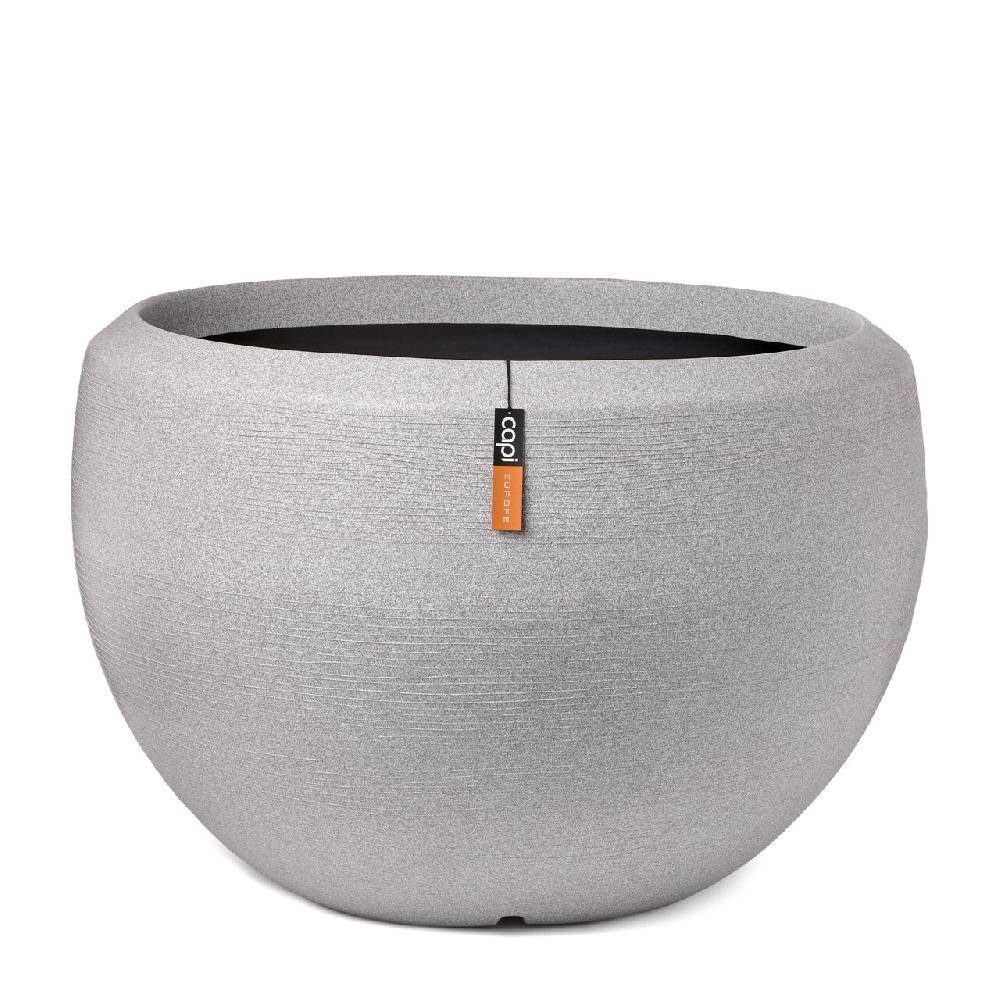 capi europe Vase ball Arc Granite 67x45 light grey