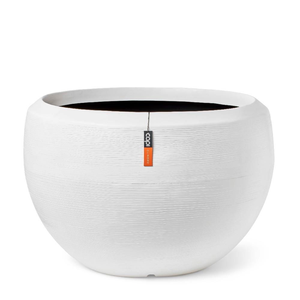 capi europe Vase ball Arc Granite 67x45 white