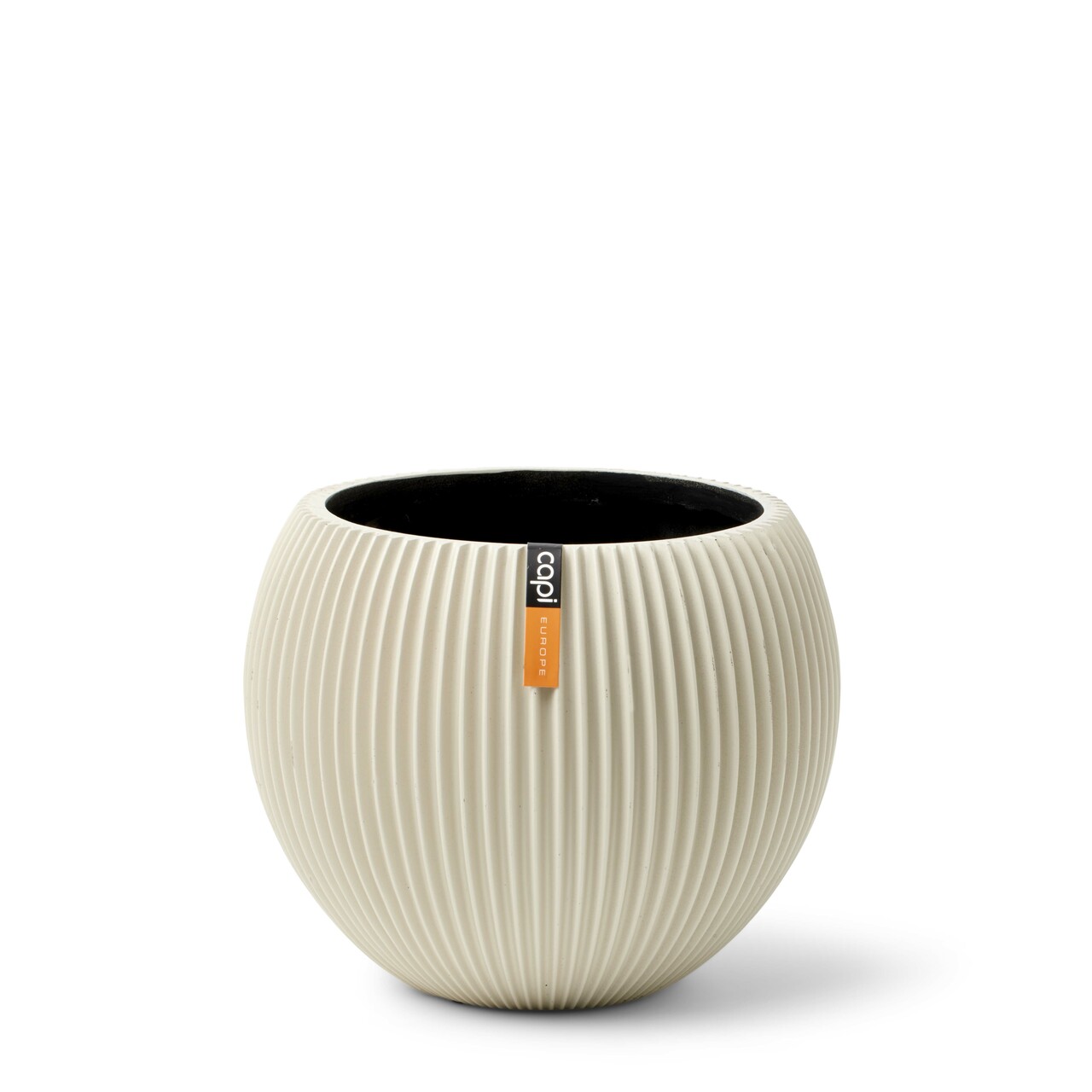 capi europe Vase ball Groove 10x9 beige