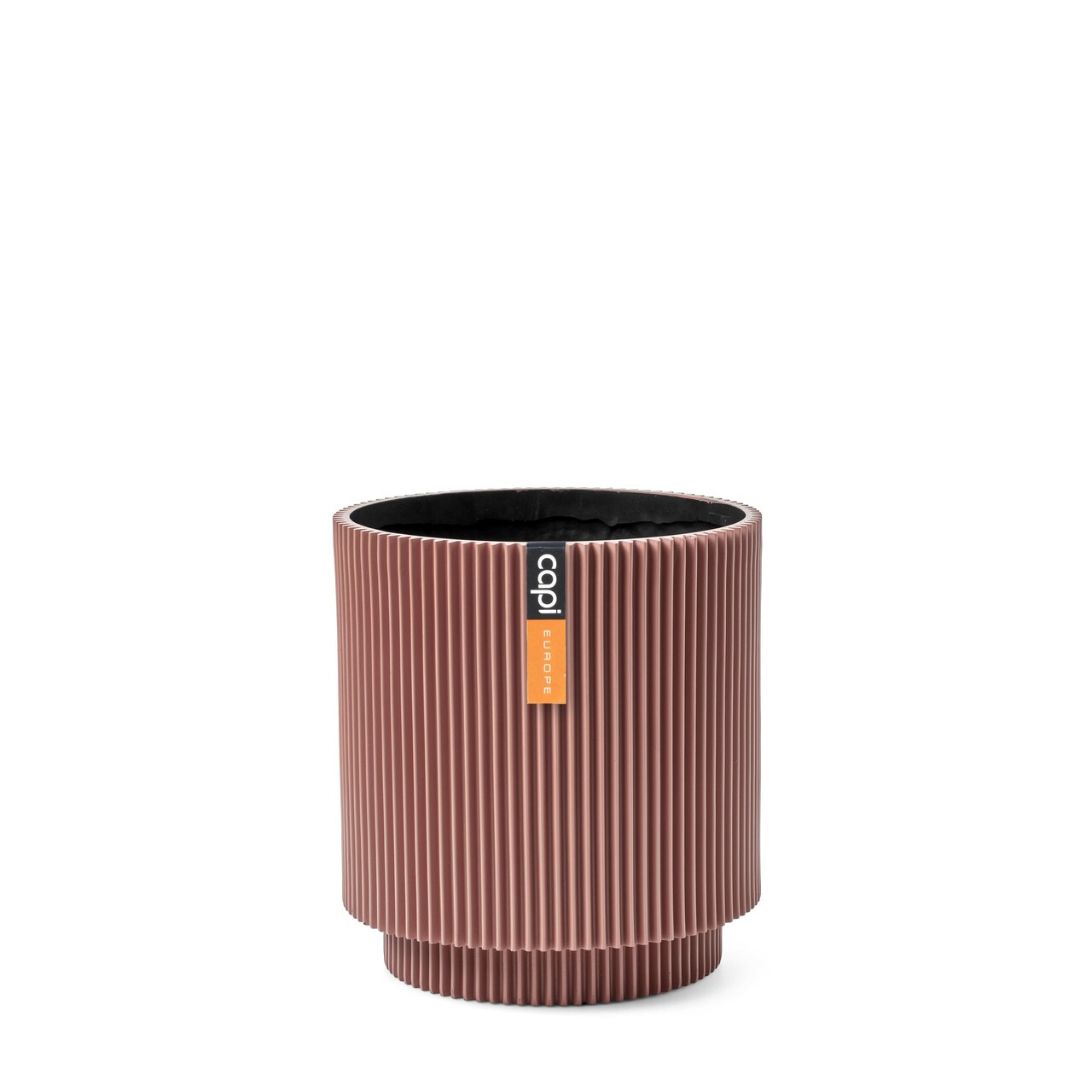 capi europe Vase cylinder Groove 8x9 pink