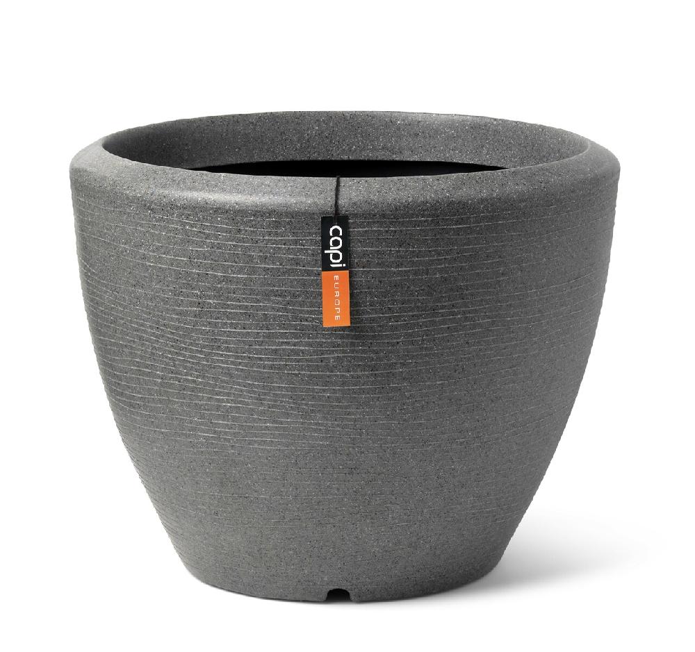 capi europe Planter ball Arc Granite 34x25 anthracite
