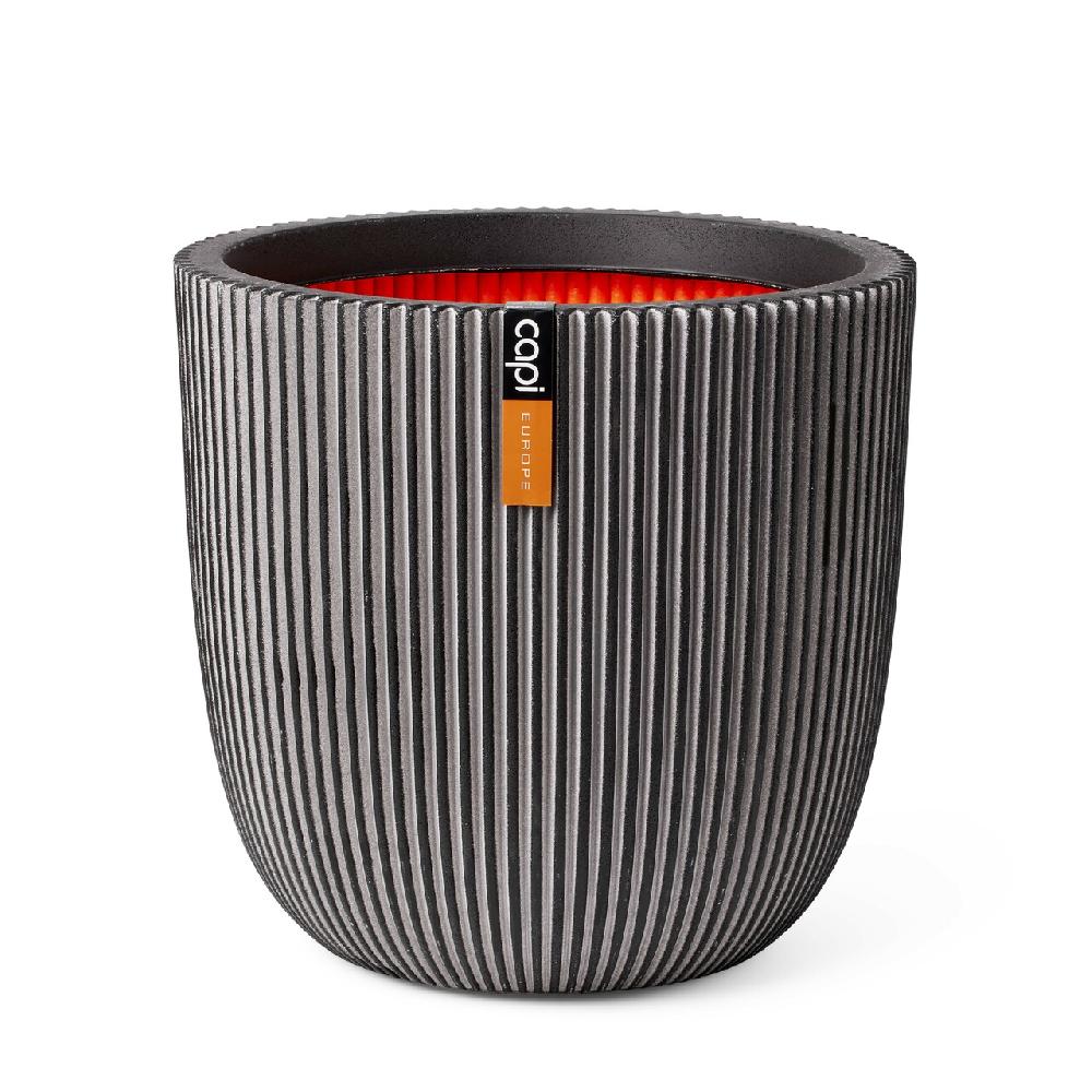 capi europe Planter ball Groove NL 35x34 anthracite