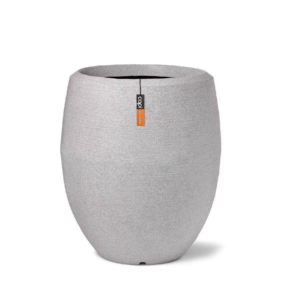 capi europe Vase elegant deluxe Arc Granite 43x50 light grey