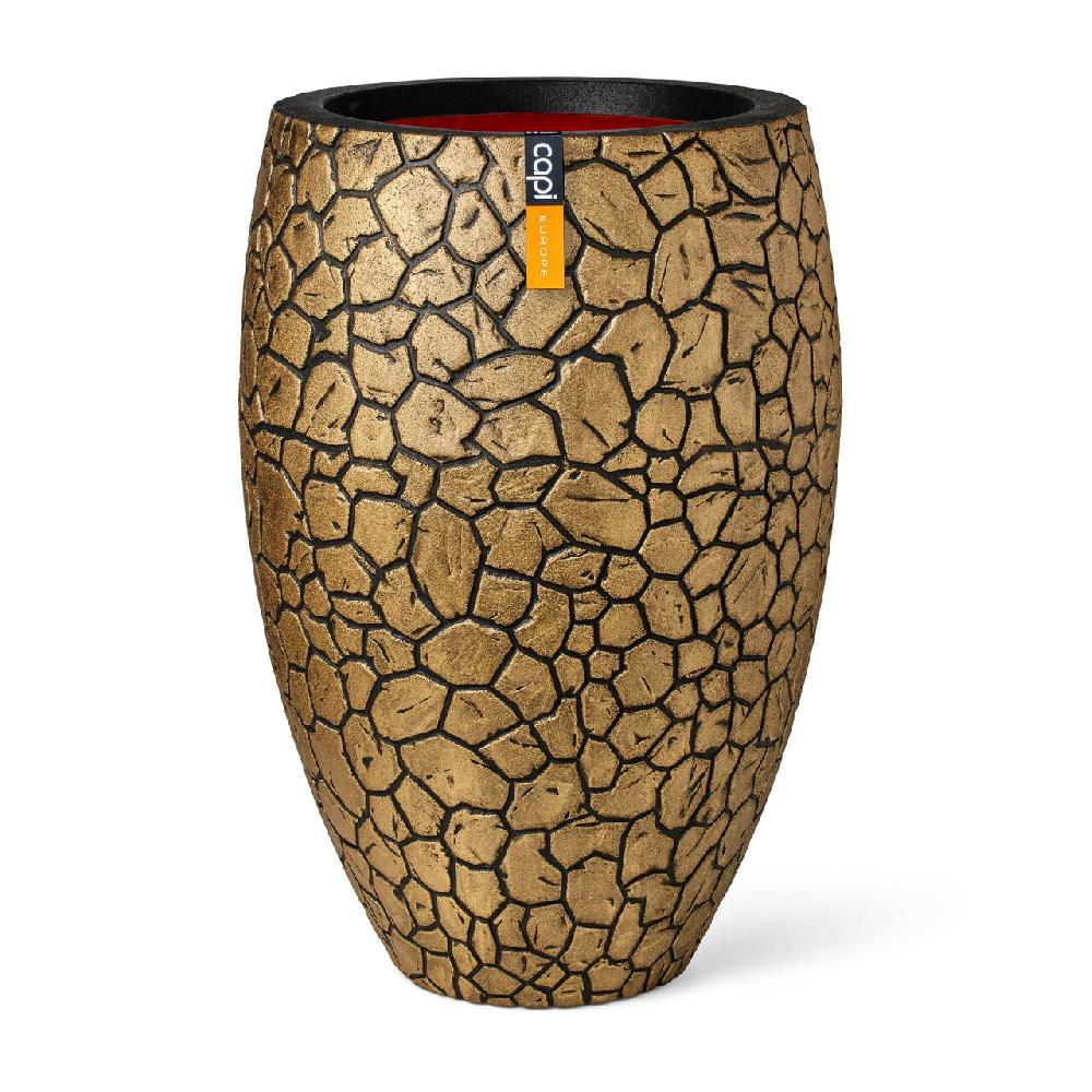capi europe Vase elegant deluxe Clay NL 56x85 black gold