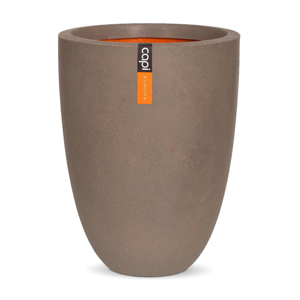 capi europe Vase elegant low Smooth NL 26x36 warm taupe