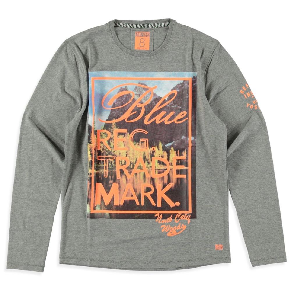 cars jeans Kids LAKE TS LS Grey Melee