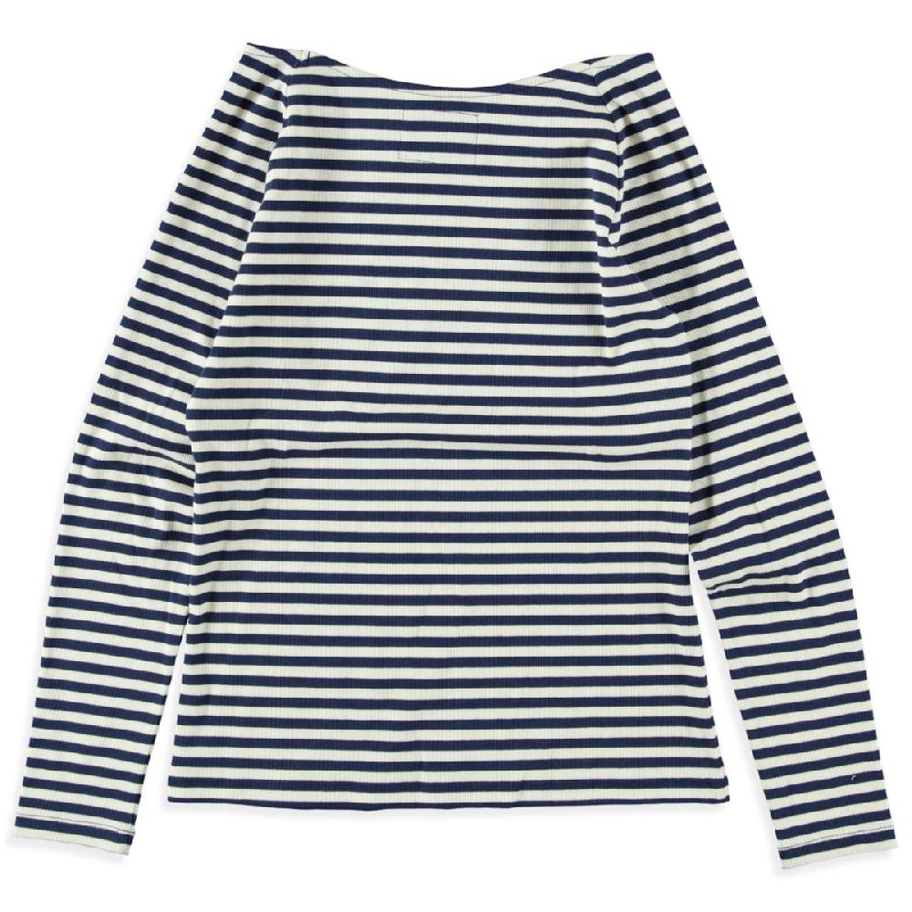 Cars Jeans Kids NINI TS LS Stripe Navy/White