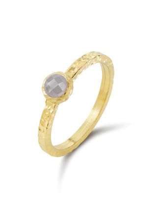 casa jewelry AMALFI MINI CHALCEDOON G RI