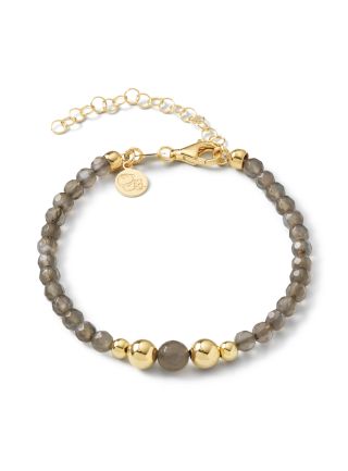 casa jewelry COMO MAANSTEEN GRIJS GOUD AB