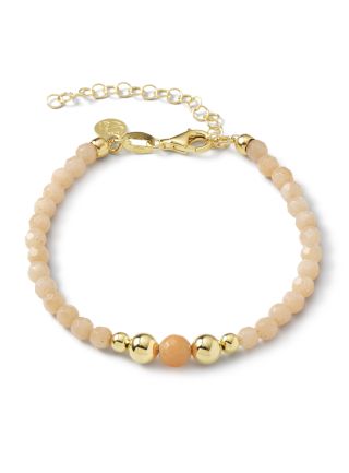casa jewelry COMO MAANSTEEN PEACH GOUD AB