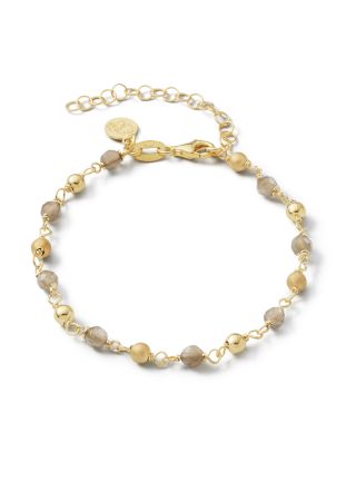 casa jewelry RIVA MAANSTEEN GRIJS GOUD AB