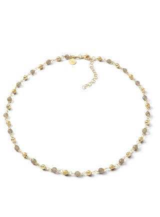 casa jewelry RIVA MAANSTEEN GRIJS GOUD CL