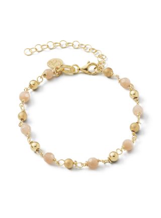 casa jewelry RIVA MAANSTEEN PEACH GOUD AB