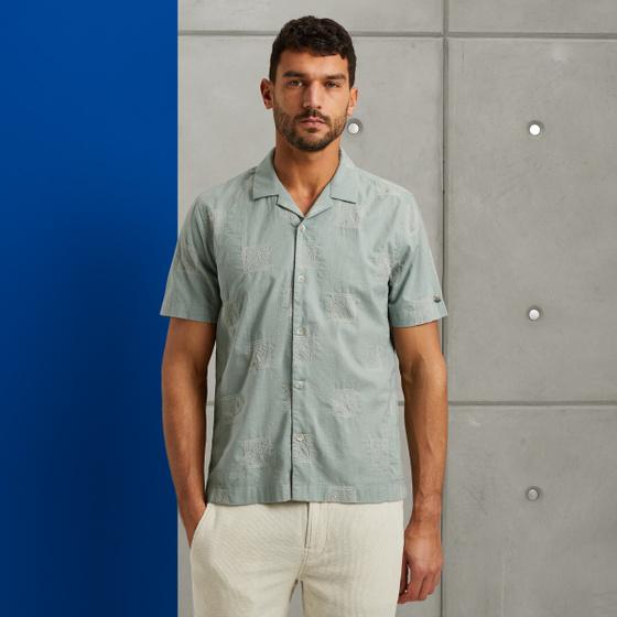 cast iron Overhemd met korte mouwen