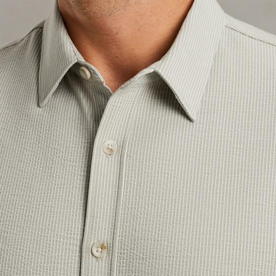 Cast Iron Overhemd Met Streeppatroon