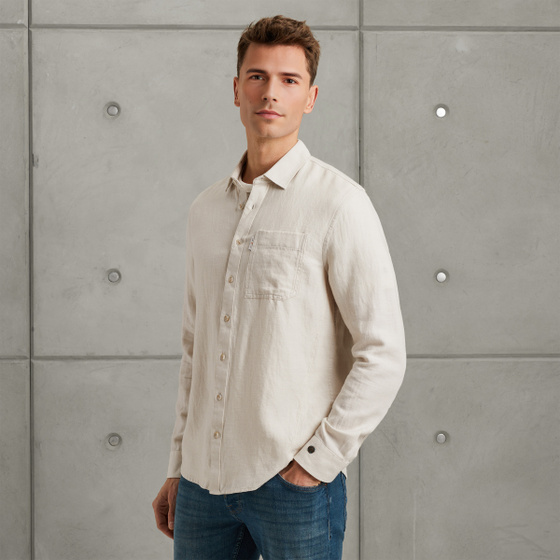 cast iron Overhemd van katoen/linnen