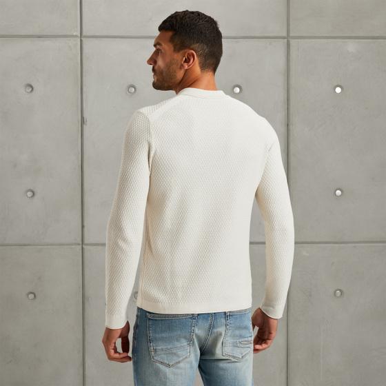 Cast Iron Polo Met Lange Mouwen