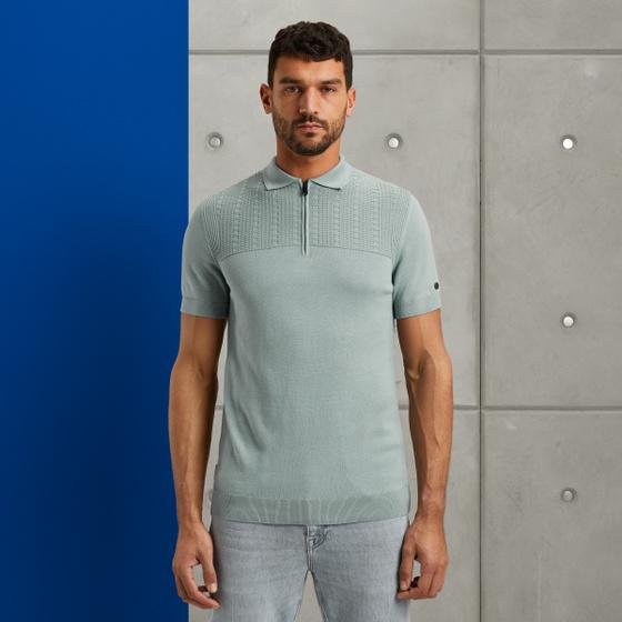 cast iron Polo van katoen/modal