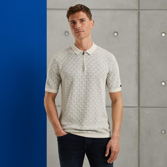 cast iron Polo van katoen/modal