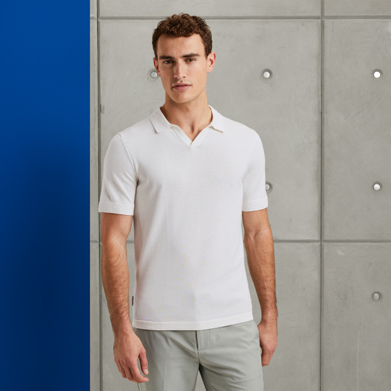 cast iron Polo van katoen/modal