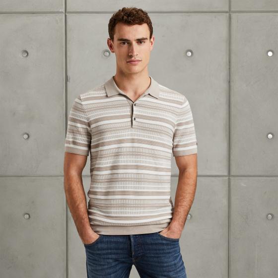 cast iron Polo van katoen/modal