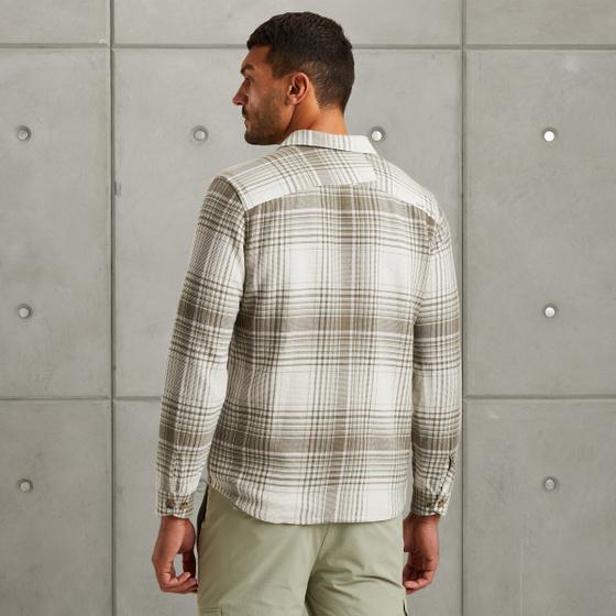 Cast Iron Shirt Jacket Met Ruitpatroon