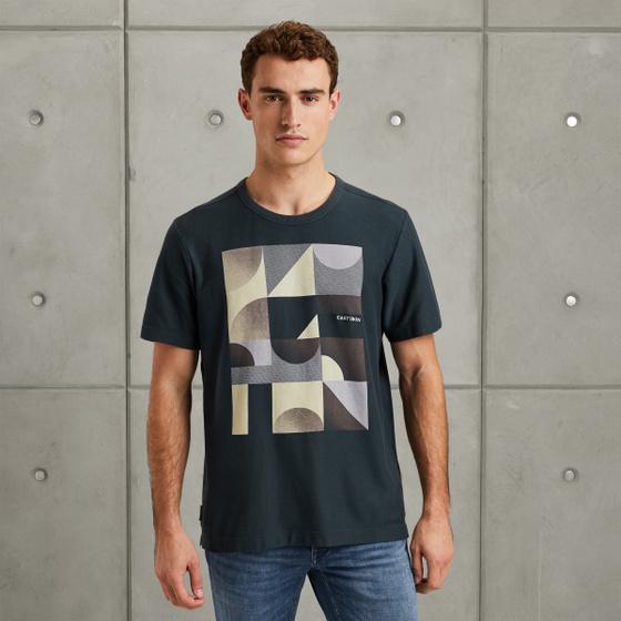 cast iron T-shirt met artwork