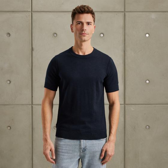 cast iron T-shirt met structuur